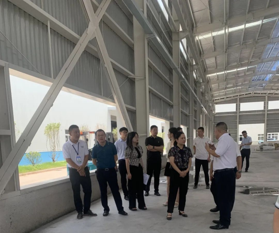 大安區(qū)委常委、組織部部長朱莉一行 蒞臨沃輪電氣調(diào)研指導(dǎo)工作